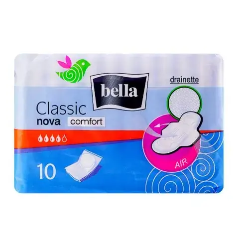 Прокладки Bella Classic Nova drainette 4 кап 10 шт