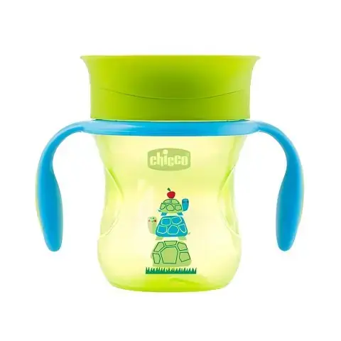 Детский поильник Chicco Perfect Cup 266 мл с 12+ мес