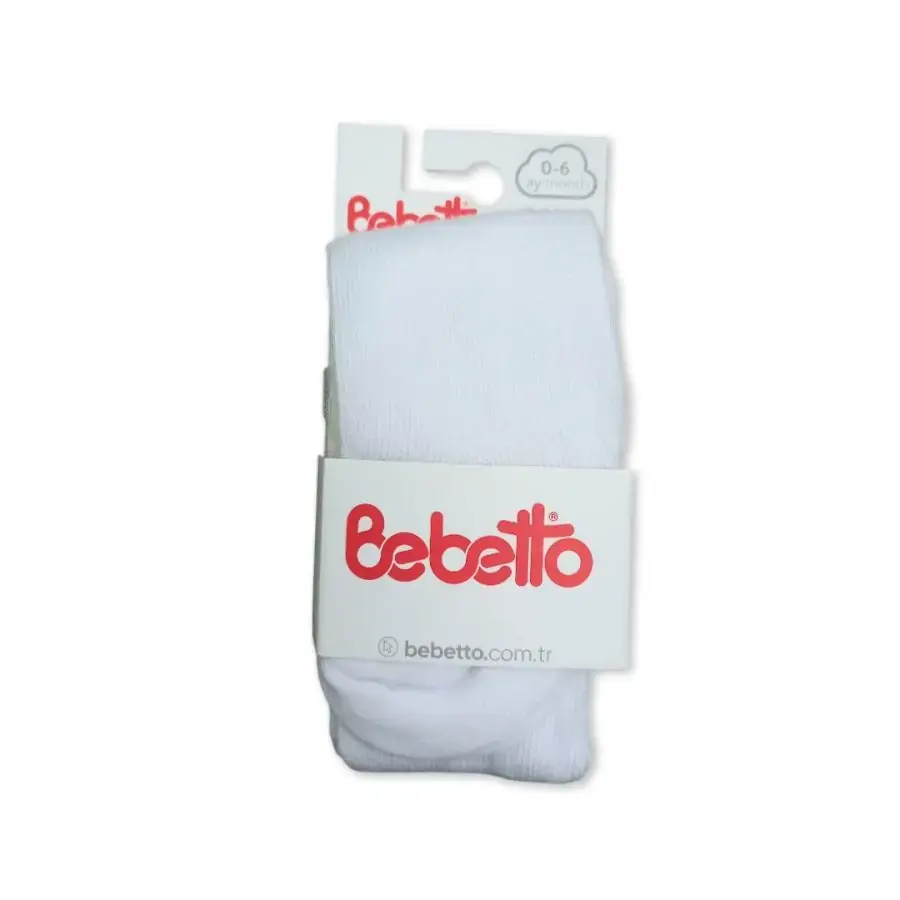 Колготки Bebetto Однотонные Белый