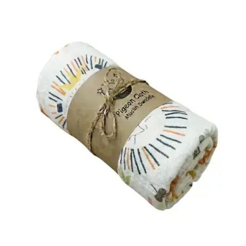 Муслиновая пеленка в рулоне Лев King of the jungle 110*120 см