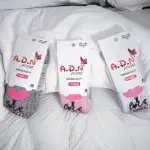 Термо колготки A.D.N Socks I love you Белый