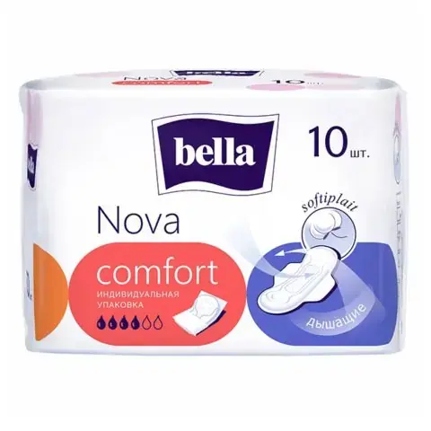 Прокладки Bella Nova Comfort 4 кап 10 шт
