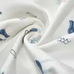 Пеленка кокон SwaddleMe на липучке Цветочки Белый