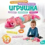Ростомер Игуана Sozzy Розовый
