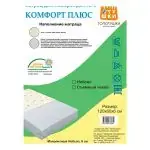 Детский матрас Комфорт плюс однотонный 120х60х6 см