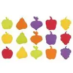 Антискользящие мини-коврики ROXY-KIDS Fresh mix 15 шт