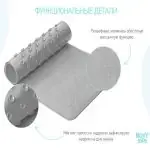 Коврик для ванны ROXY-KIDS синий 34*74 см