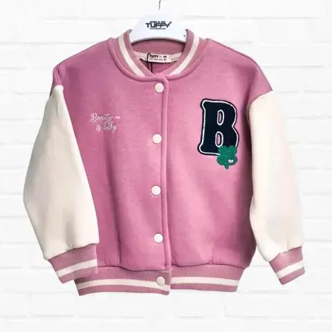 Детский бомбер Tuffy Beauty is lucky Розовый
