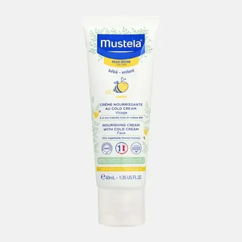Питательный крем Mustela для лица с кольд-кремом 40 мл