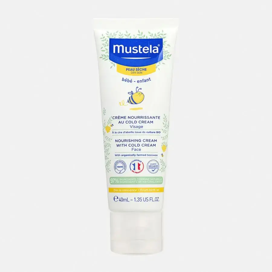 Питательный крем Mustela для лица с кольд-кремом 40 мл