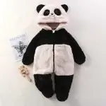 Плюшевый комбинезон Baby series Панда Белый