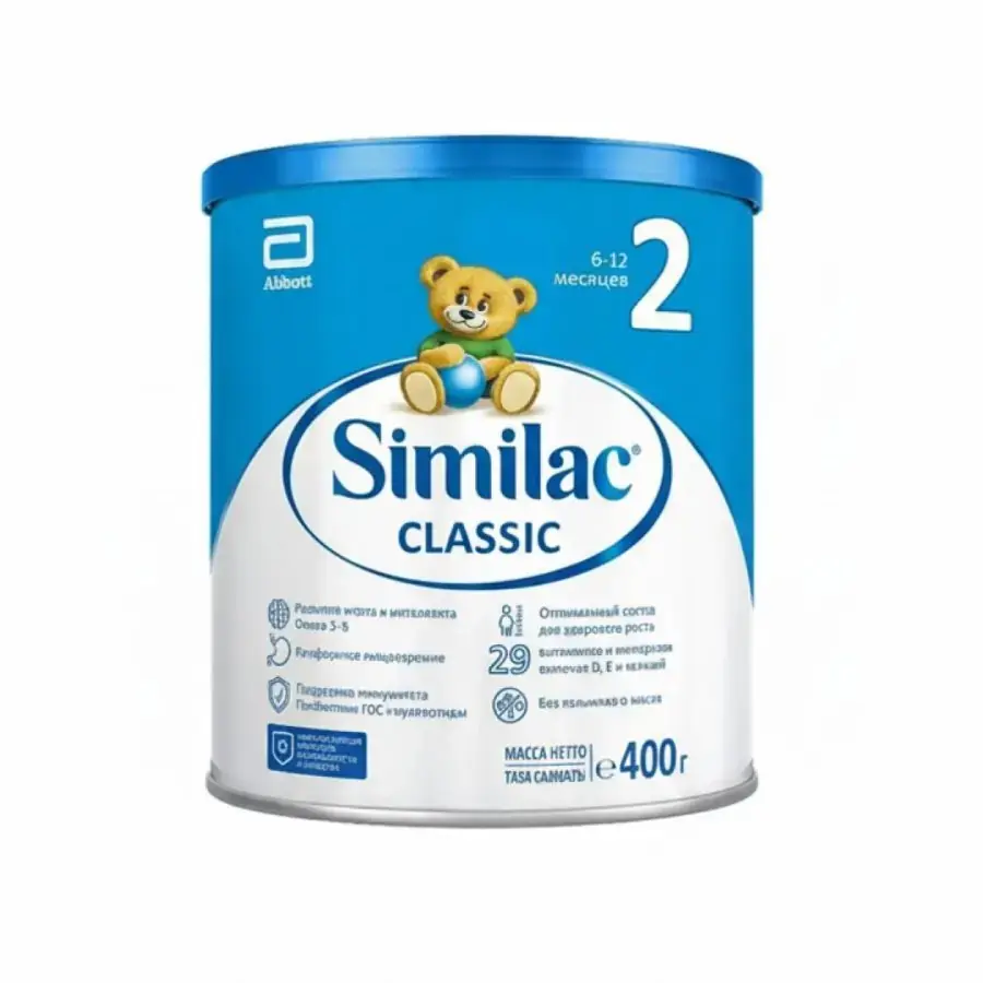 Смесь Similac Classic 2 6-12 мес 400 гр