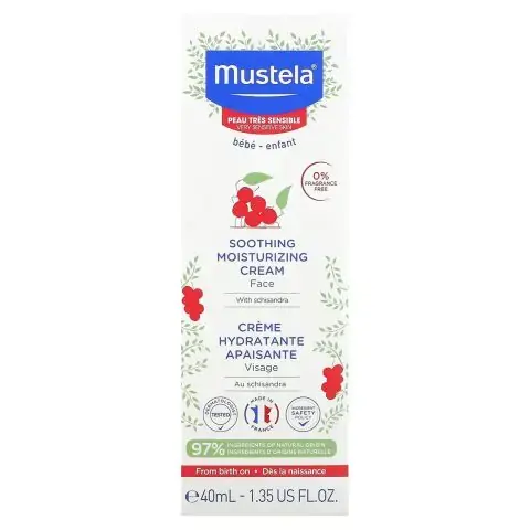 Mustela Крем для лица увлажняющий 40 мл