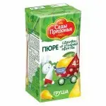 Пюре Сады Придонья груша 125 гр 4+ месяцев