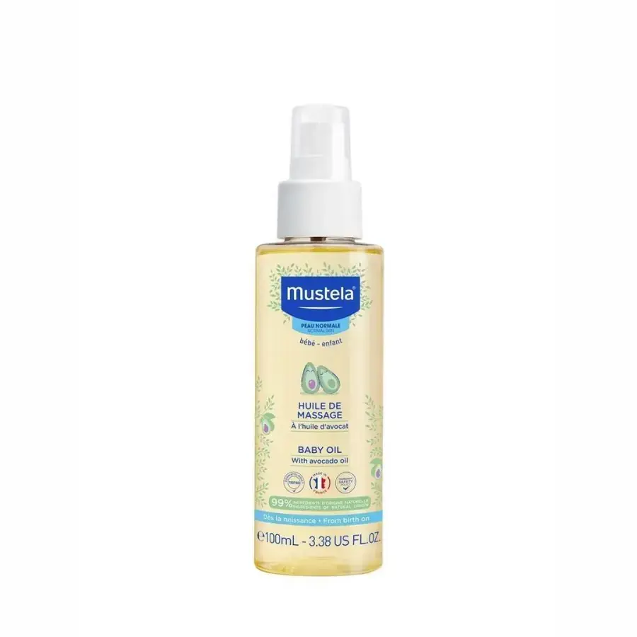 Массажное масло нормальная кожа Mustela 100мл