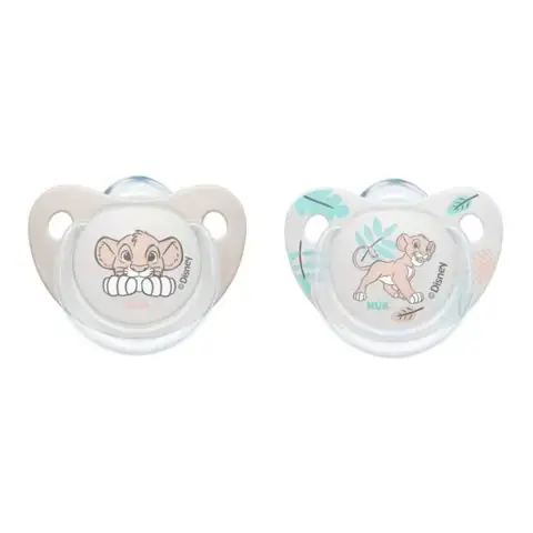 Пустышка NUK Disney baby 6-18 мес 2 шт Lion king