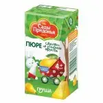 Пюре Сады Придонья груша 125 гр 4+ месяцев
