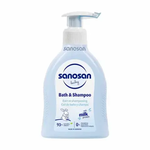 Гель-шампунь Sanosan Baby 2в1 0+ мес 200 мл