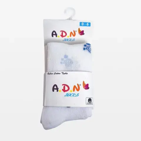 Колготки A.D.N Socks домик Белый