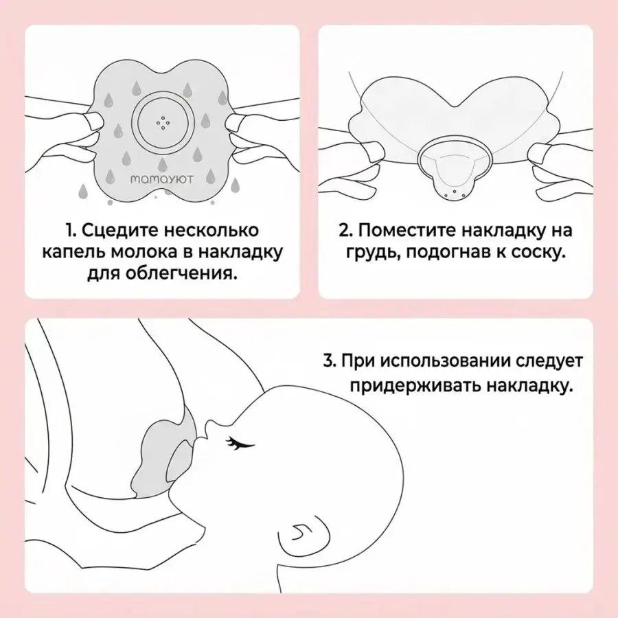 Накладки на соски Momcozy