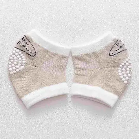 Детские наколенники Kids socks Бежевый