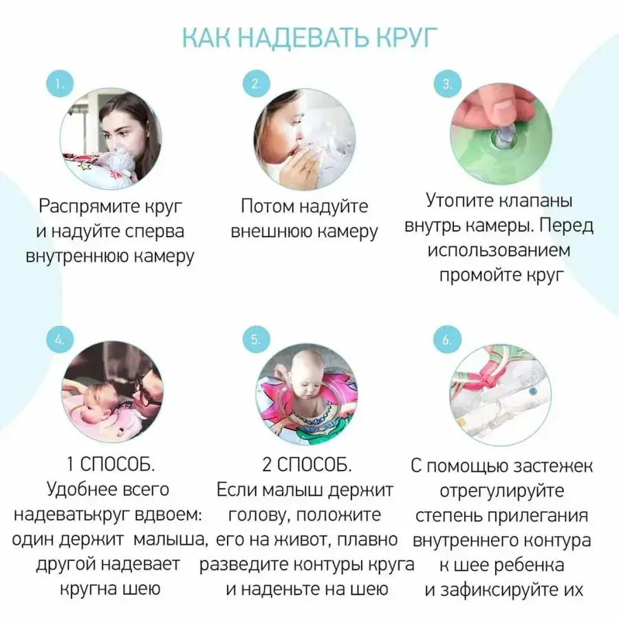 Круг для купания ROXY-KIDS Flipper надувной на шею 38х39 см Рыцарь 0-3 лет