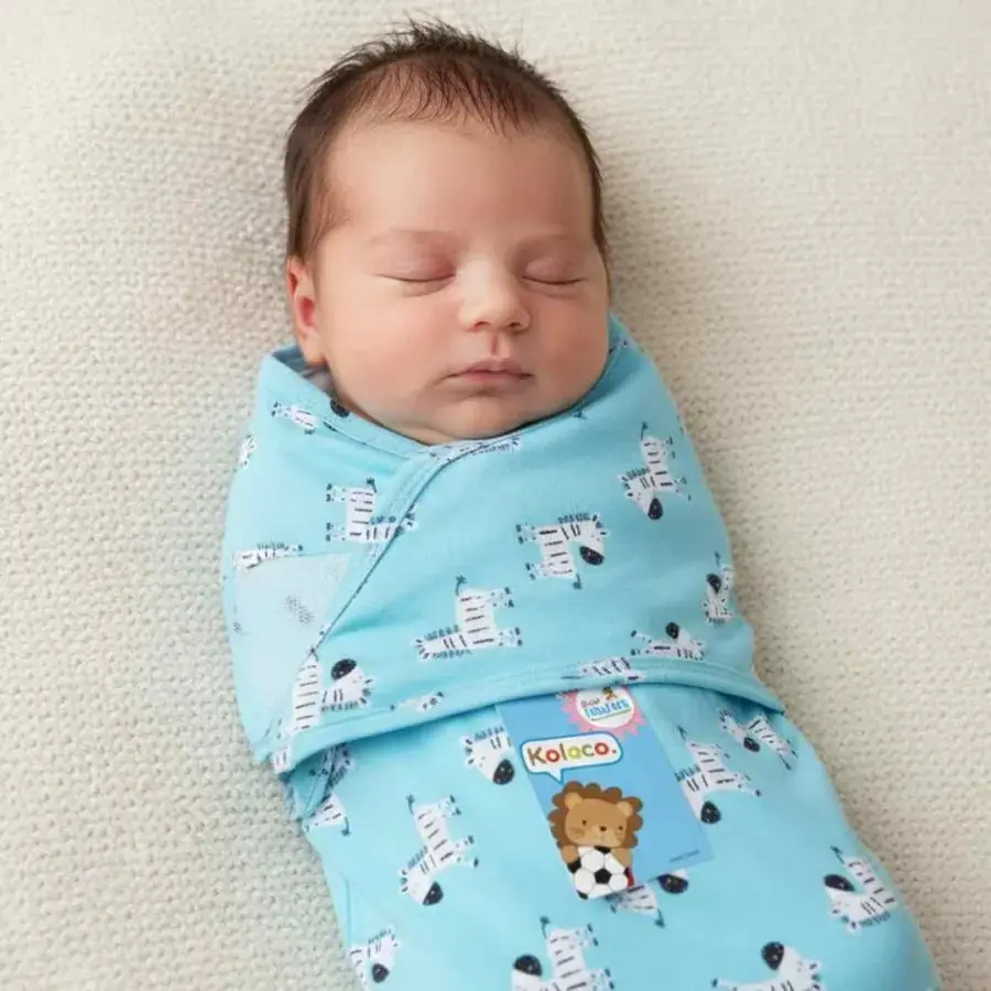 Пеленка кокон SwaddleMe на липучке Цветочки Белый